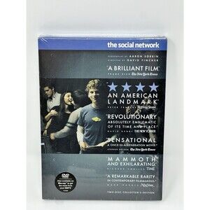 The Social Network (DVD, 2010) 2-Disc Collector's Edition New Sealed
